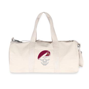 Parachutiste - Sac de sport en toile recyclée Stanley/Stella - blanc naturel - Devant