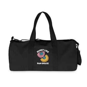 Süßes Design für Pan Dulce - Recycelte Canvas-Sporttasche von Stanley/Stella - Schwarz - Vorne
