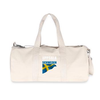 Uppsala - Sac de sport en toile recyclée Stanley/Stella - blanc naturel - Devant