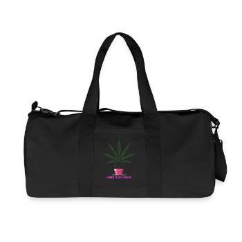 Weed Suga Mama - Sac de sport en toile recyclée Stanley/Stella - noir - Devant