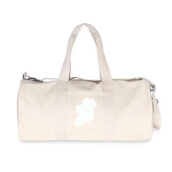 irland_country - Recycled Canvas Sports Bag by Stanley/Stella - natural - Front