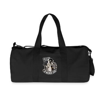 Tu n’es pas à mon niveau - Sac de sport en toile recyclée Stanley/Stella - noir - Devant