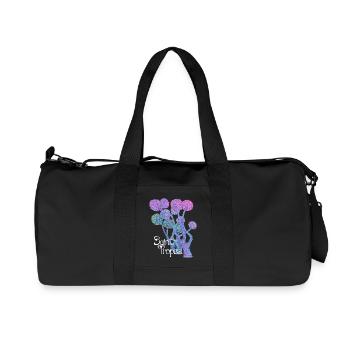 Saint Tropez Limited Edition - Streetstyle - Recycelte Canvas-Sporttasche von Stanley/Stella - Schwarz - Vorne