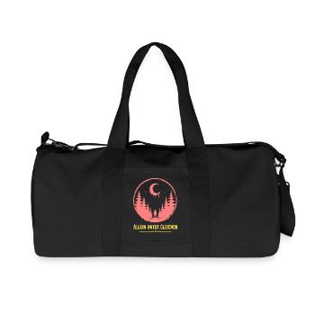Allein Unter Gleichenwald - Recycelte Canvas-Sporttasche von Stanley/Stella - Schwarz - Vorne