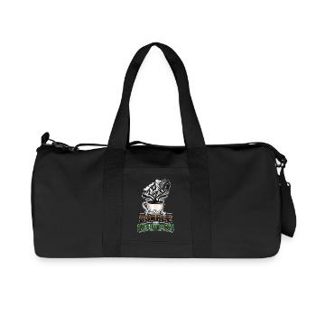 Fuelled by Coffee & Singletracks MTB Coffee Mug - Recycled Canvas Sports Bag by Stanley/Stella - black - Front