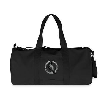 Corbeau avec nœud celtique 01 - Sac de sport en toile recyclée Stanley/Stella - noir - Devant