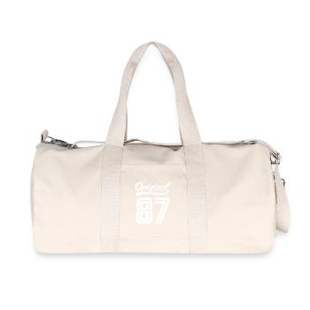 1987 Original 87 born 1987 - Recycled Canvas Sports Bag by Stanley/Stella - natural - Front
