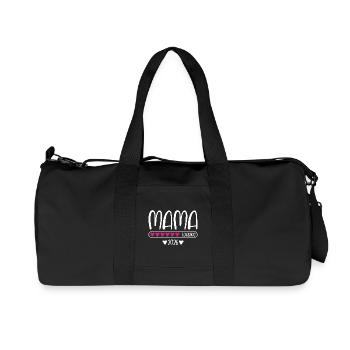 Mama 2026 loading - Recycelte Canvas-Sporttasche von Stanley/Stella - Schwarz - Vorne