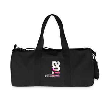 ÉDITION LIMITÉE 2011 15E ANNIVERSAIRE - Sac de sport en toile recyclée Stanley/Stella - noir - Devant