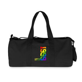 LGBTQ 1999 REGENBOGEN QUEER 26. GEBURTSTAG PRIDE - Recycelte Canvas-Sporttasche von Stanley/Stella - Schwarz - Vorne