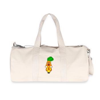 Carrot Scooter - Recycled Canvas Sports Bag by Stanley/Stella - natural - Front
