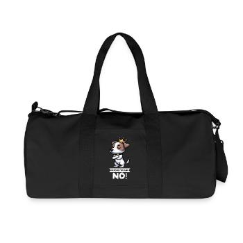 Before You Ask Jack Russel terrier Jack russel dog - Recycelte Canvas-Sporttasche von Stanley/Stella - Schwarz - Vorne