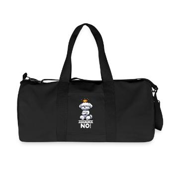 Before You Ask Malteser Maltese Owners Maltese - Recycled Canvas Sports Bag by Stanley/Stella - black - Front