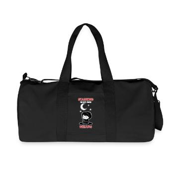 Chibi Nuit "Starring In My Own Dreams" - Sac de sport en toile recyclée Stanley/Stella - noir - Devant