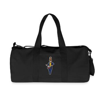 Drummer Boy - Recycled Canvas Sports Bag by Stanley/Stella - black - Front