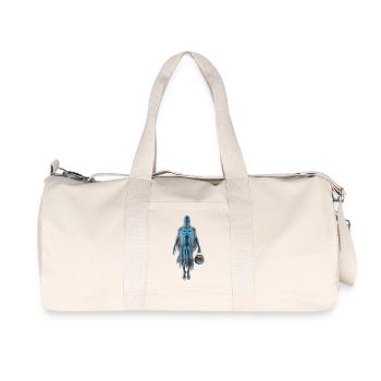 Digitaler Geist - Recycelte Canvas-Sporttasche von Stanley/Stella - Naturweiß - Vorne