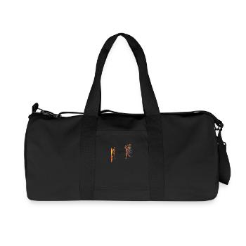 Evolve or Repeat - Recycelte Canvas-Sporttasche von Stanley/Stella - Schwarz - Vorne