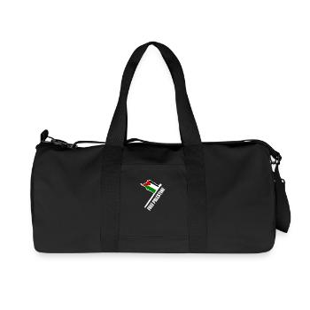 Free palestine - Recycled Canvas Sports Bag by Stanley/Stella - black - Front
