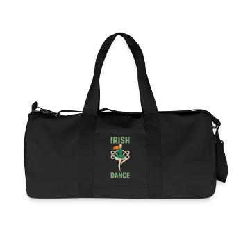 Danse irlandaise Danse Cadeau de danseur irlandais - Sac de sport en toile recyclée Stanley/Stella - noir - Devant