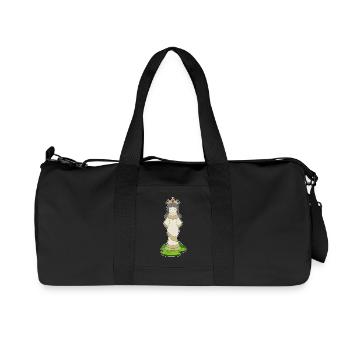 Chess Piece Queen Chess - Recycled Canvas Sports Bag by Stanley/Stella - black - Front