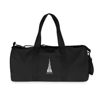 Dubai, UAE Capital Tour Tourists Emirati Vacation - Recycled Canvas Sports Bag by Stanley/Stella - black - Front