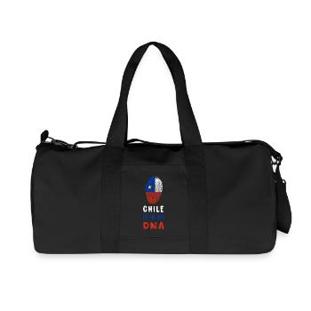 Le Chili fait partie de mon ADN - Sac de sport en toile recyclée Stanley/Stella - noir - Devant