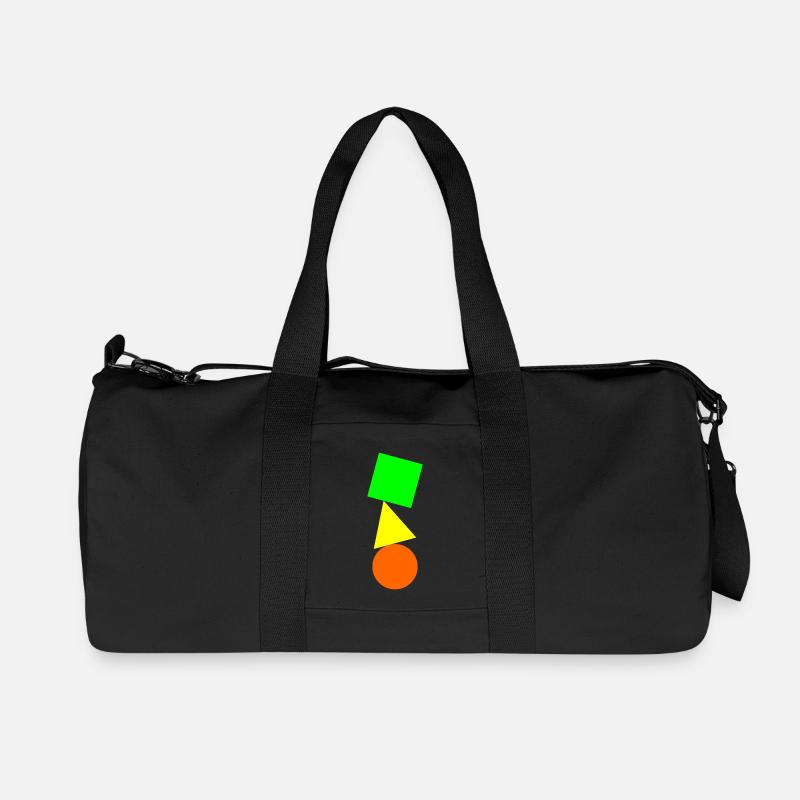 Einfacher Saldo - Recycelte Canvas-Sporttasche von Stanley/Stella - Schwarz