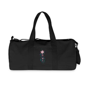 Fleurs Fleurs Été tropical coloré - Sac de sport en toile recyclée Stanley/Stella - noir - Devant