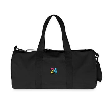 24 Number Comic - Recycled Canvas Sports Bag by Stanley/Stella - black - Front