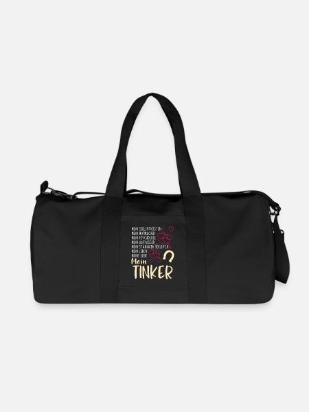 TINKER - mein - Recycelte Canvas-Sporttasche von Stanley/Stella - Schwarz
