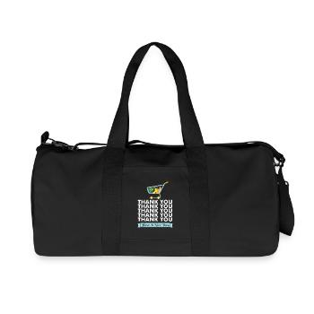 The shopping bag / The shopping cart! - Gift - Recycled Canvas Sports Bag by Stanley/Stella - black - Front
