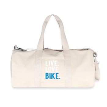 Bike - Recycled Canvas Sports Bag by Stanley/Stella - natural - Front