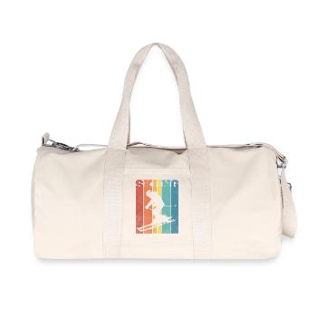 Ski Pallet Retro Color - Recycled Canvas Sports Bag by Stanley/Stella - natural - Front