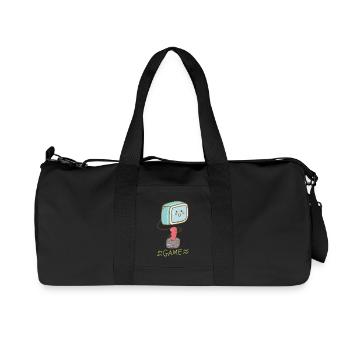Kawaii Gaming - Sweet fun! - Recycled Canvas Sports Bag by Stanley/Stella - black - Front