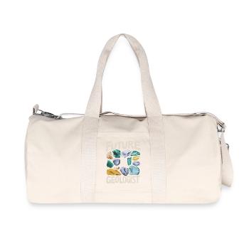 Carrière de futur géologue - Sac de sport en toile recyclée Stanley/Stella - blanc naturel - Devant