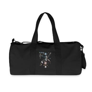 BigAir Ikarus Kitesurfer - Recycled Canvas Sports Bag by Stanley/Stella - black - Front
