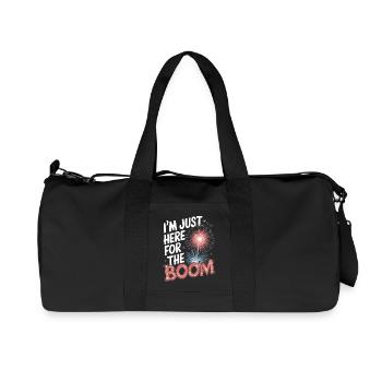 Pyrotechnics Fireworks Pyrotechnics - Recycled Canvas Sports Bag by Stanley/Stella - black - Front