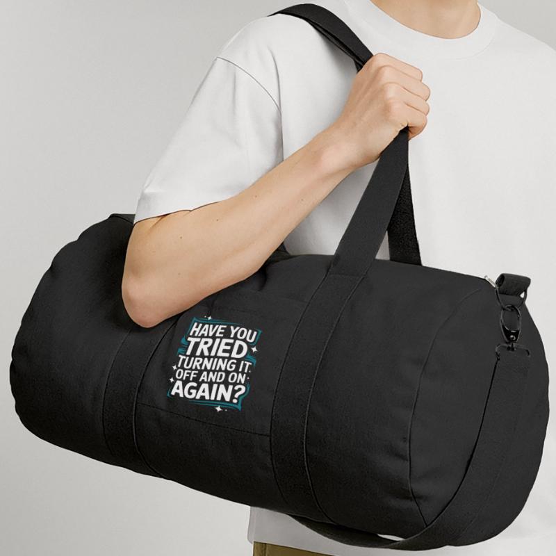 Technical Support Computer Recycled Canvas Sports Bag by Stanley/Stella