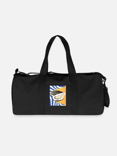 Huîtres funky - Sac de sport en toile recyclée Stanley/Stella - noir
