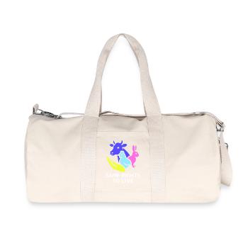 same rights to live - Recycled Canvas Sports Bag by Stanley/Stella - natural - Front