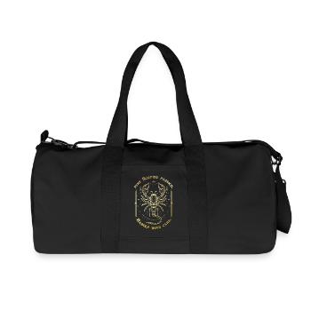 Skorpion Leidenschaft Sternzeichen Geschenk Astrologie Kunst - Recycelte Canvas-Sporttasche von Stanley/Stella - Schwarz - Vorne