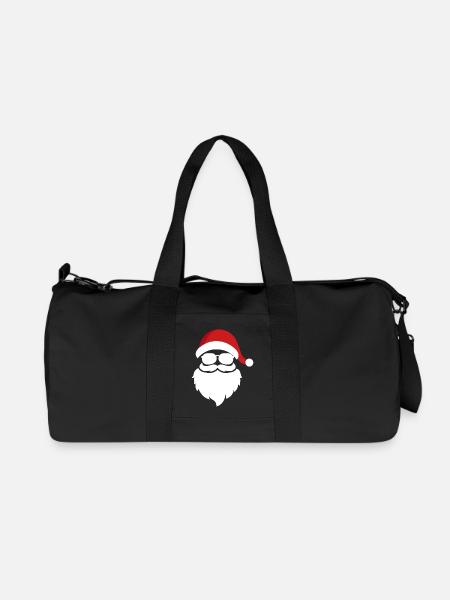 COOL SANTA - Recycelte Canvas-Sporttasche von Stanley/Stella - Schwarz
