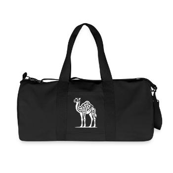 Juste un chameau blanc #2 | N-imal_Wears - Sac de sport en toile recyclée Stanley/Stella - noir - Devant