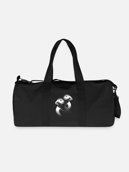 Macareux - Sac de sport en toile recyclée Stanley/Stella - noir