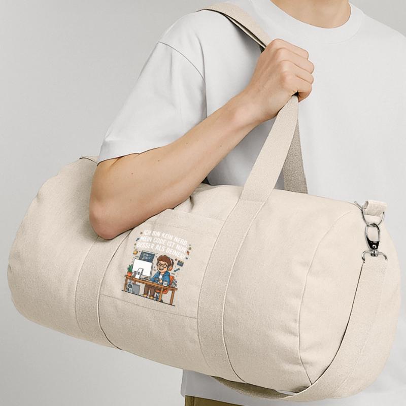 Coder Humor Programmierer Spruch Recycelte Canvas-Sporttasche von Stanley/Stella