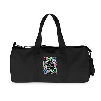 Paix : Plus jamais de guerre - Sac de sport en toile recyclée Stanley/Stella - noir - Devant