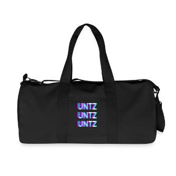 UNTZ Festival Rave Techno Design - Sac de sport en toile recyclée Stanley/Stella - noir - Devant