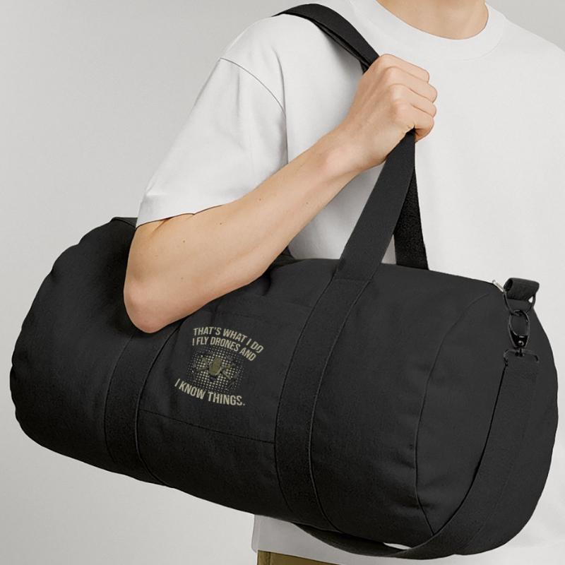I've had enough I go drone flying drones pilot Recycled Canvas Sports Bag by Stanley/Stella