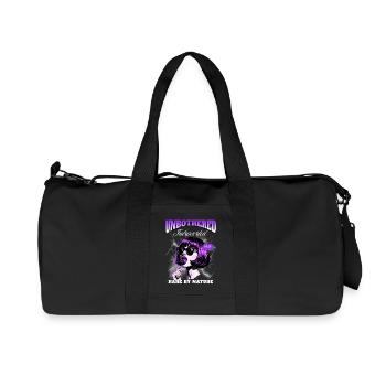 Introvert unbothered - Recycled Canvas Sports Bag by Stanley/Stella - black - Front