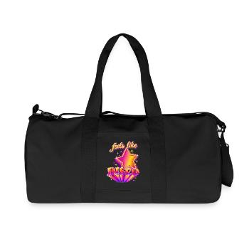 Feels like disco - Recycled Canvas Sports Bag by Stanley/Stella - black - Front